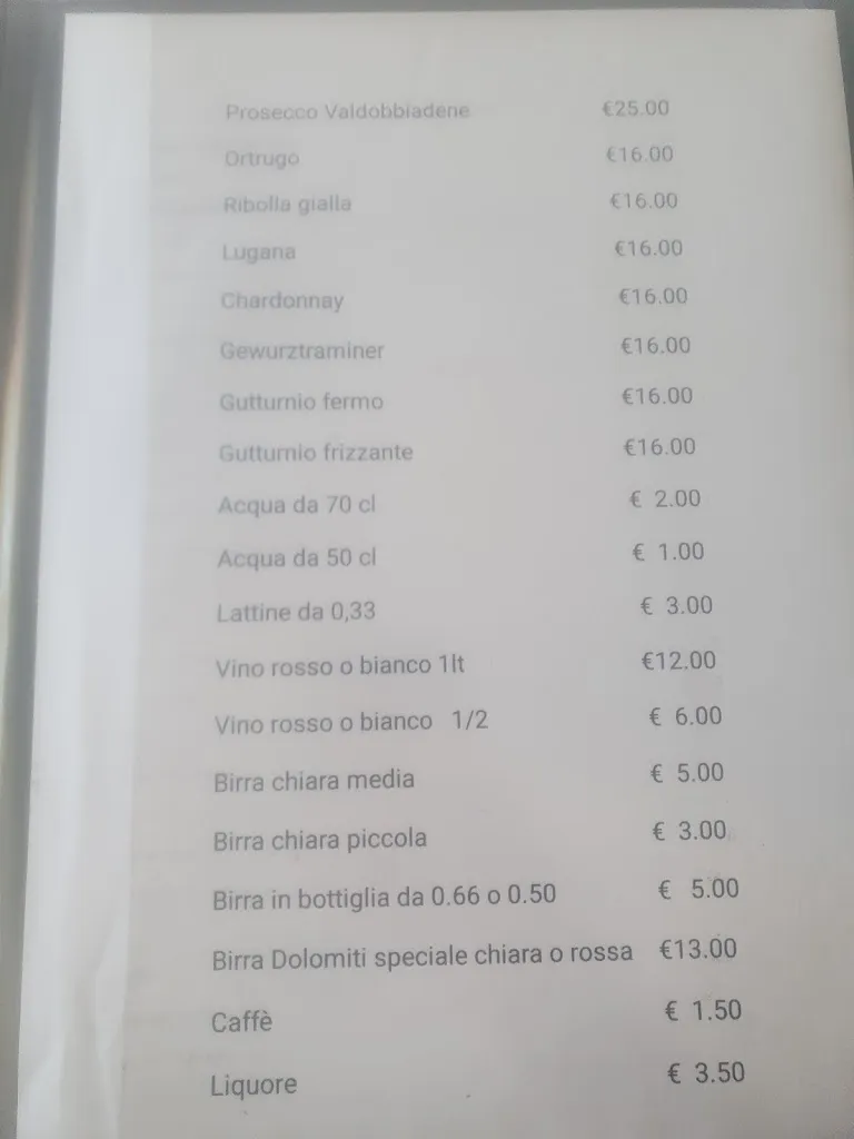 Menu_Ristorante Pizzeria Airone in Rosa_San Nicolò_immagine_3