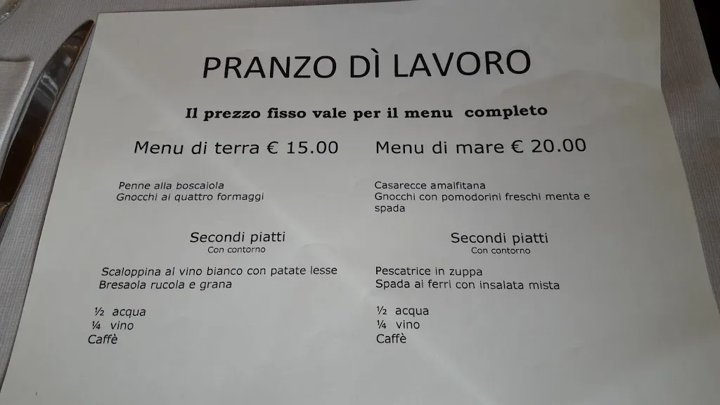 Menu_Ristorante Pizzeria La Mamma_San Nicolò_image_1