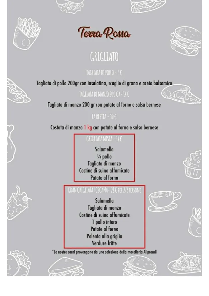 Menu_Ristorante Pizzeria Terra Rossa_San Nicolò_imagen_2