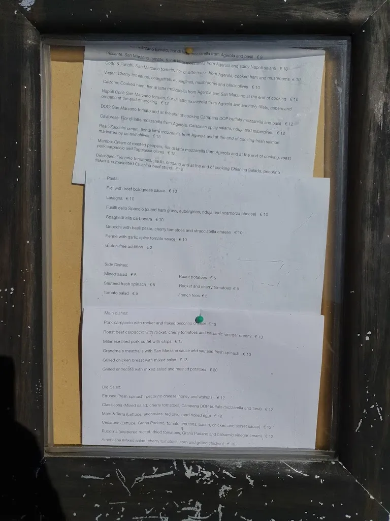 Menu_I Bastioni di San Niccolò Trattoria & Pizzeria_San Nicolò_image_2