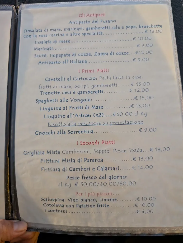 Menu_Ristorante Bar Furano_San Nicola Arcella_image_1