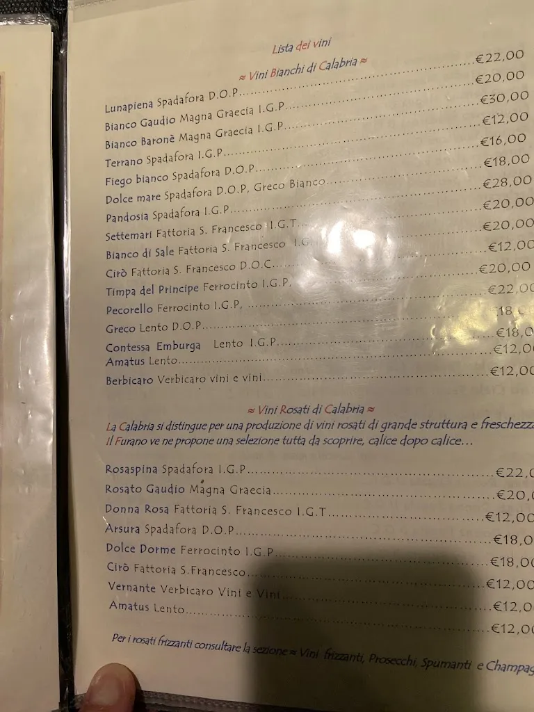 Menu_Ristorante Bar Furano_San Nicola Arcella_image_4