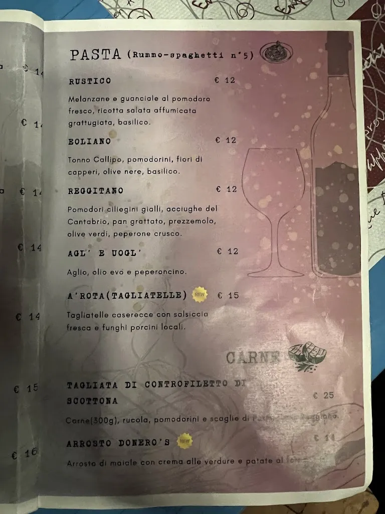 Menu_Donero's_San Nicola Arcella_immagine_3