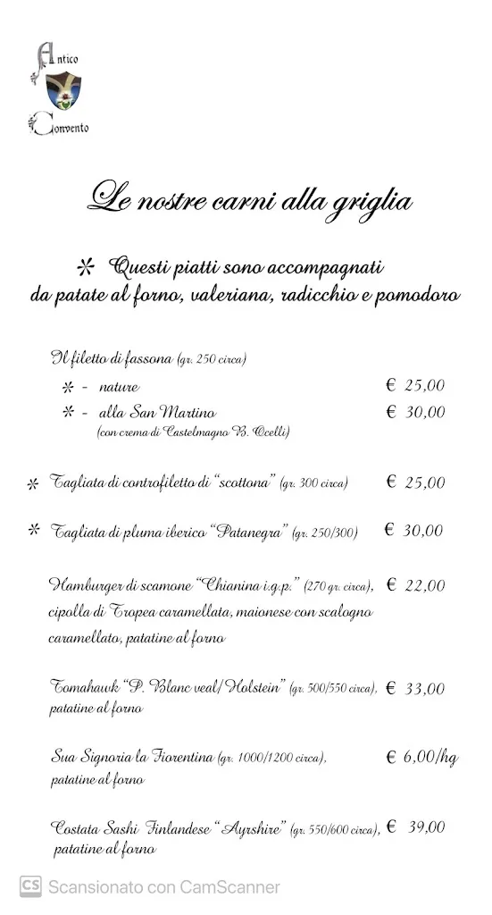 Menu_Ristorante Antico Convento_San Martino_immagine_3