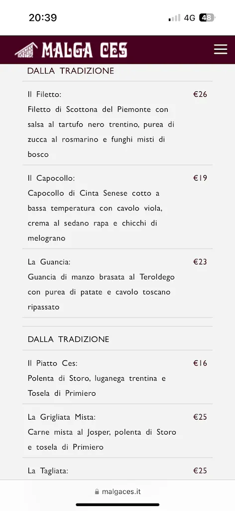 Menu_Malga Ces_San Martino_image_4
