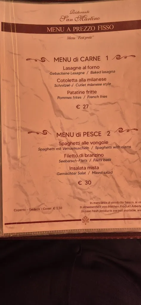 Menu_Ristorante San Martino_San Martino_image_1