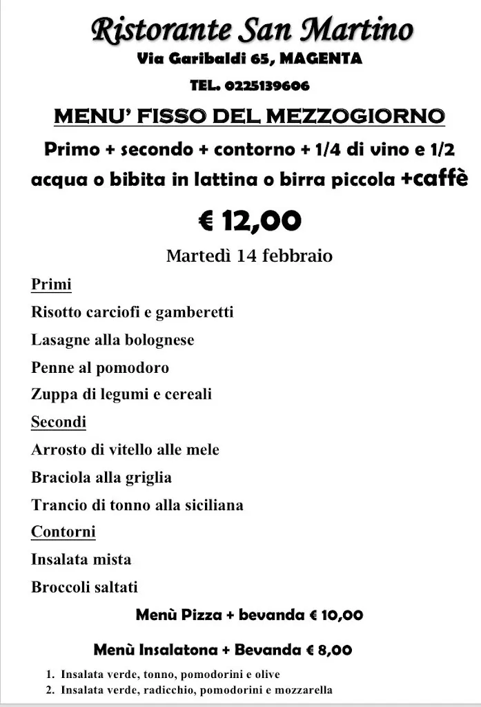 Menu_Ristorante Pizzeria San Martino_San Martino_image_2