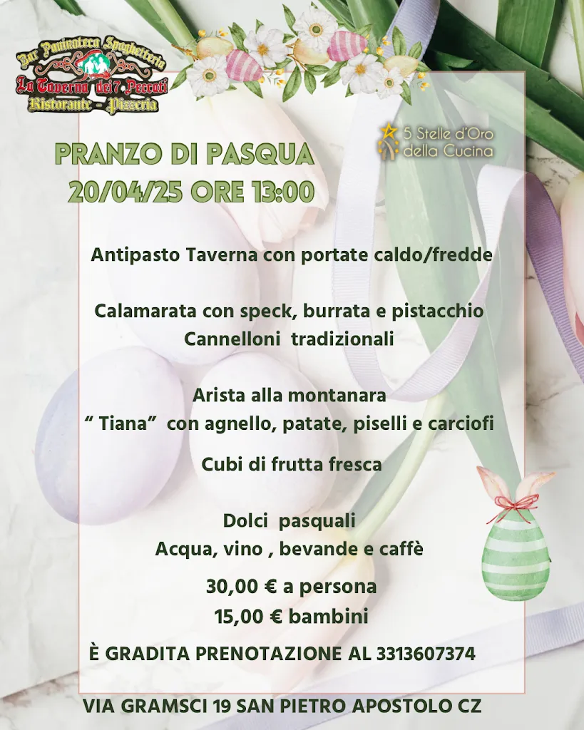 Menu_Ristorante Pizzeria Paninoteca 