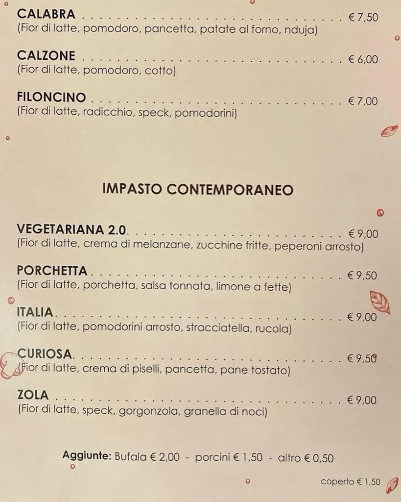 Menu_Pizzeria 400 gradi di Luca Marsella_San Vito Sullo Ionio_image_3