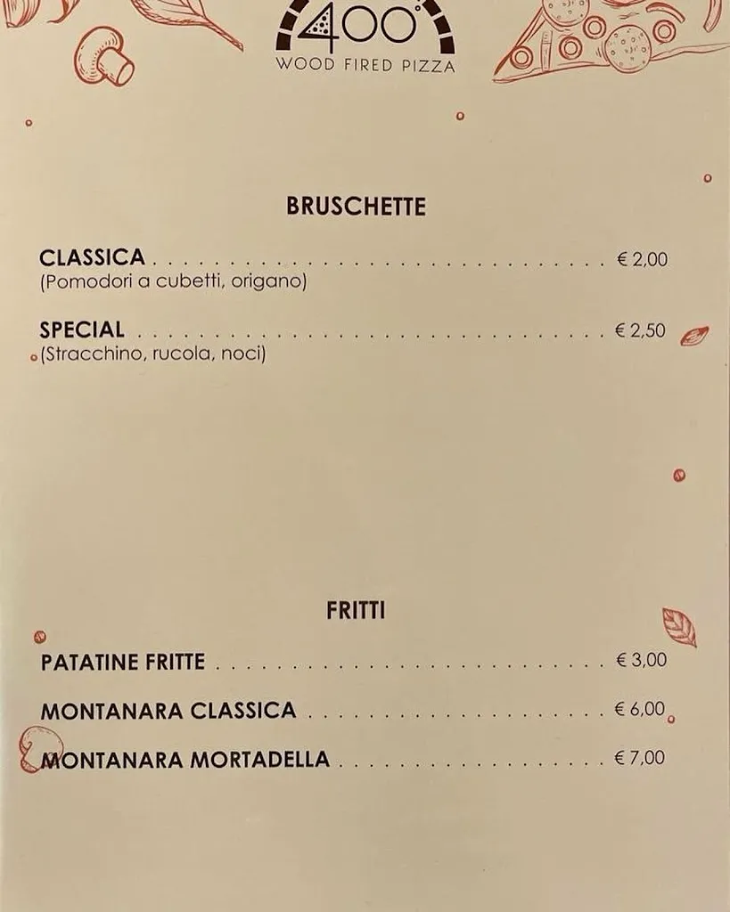 Menu_Pizzeria 400 gradi di Luca Marsella_San Vito Sullo Ionio_image_4