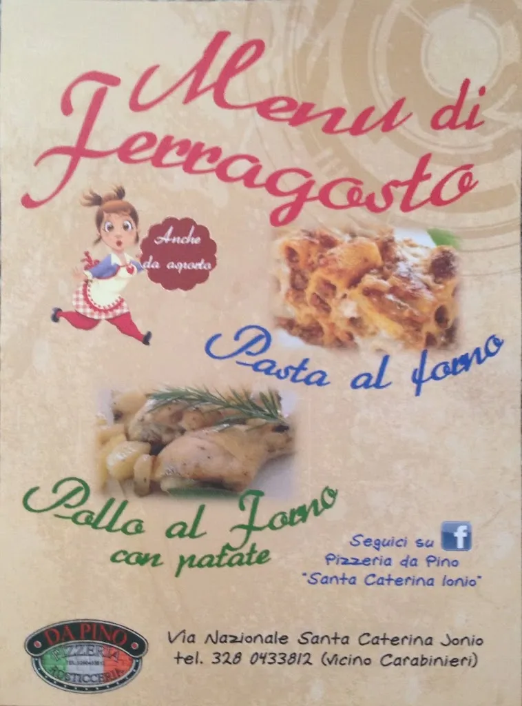 Menu_Pizza al taglio Fast Food da Pino_Santa Caterina dello Ionio Marina_image_2