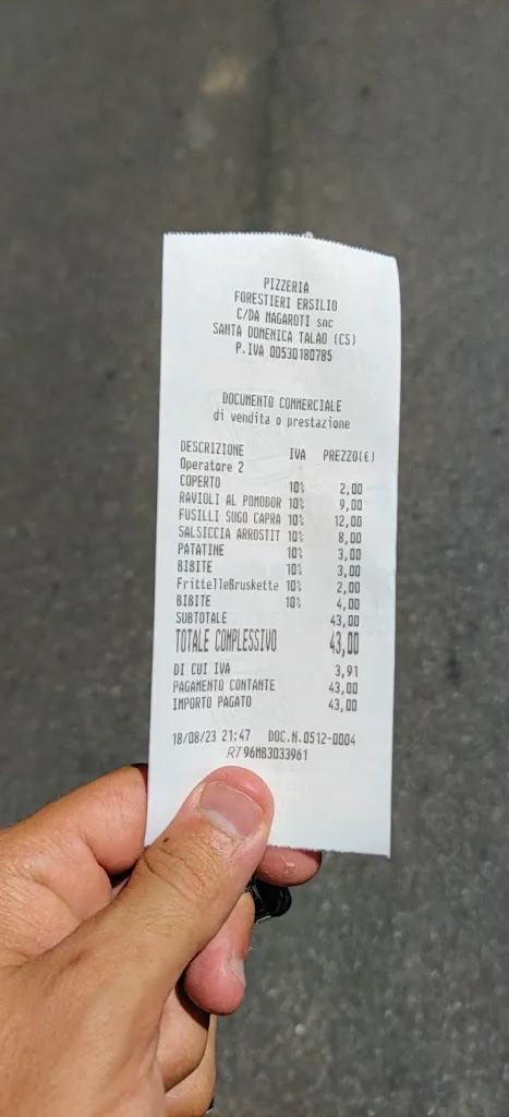 Roberto D_Ristorante pizzeria Da Ersilio-LAVORA SU PRENOTAZIONE-_Santa Domenica Talao_review