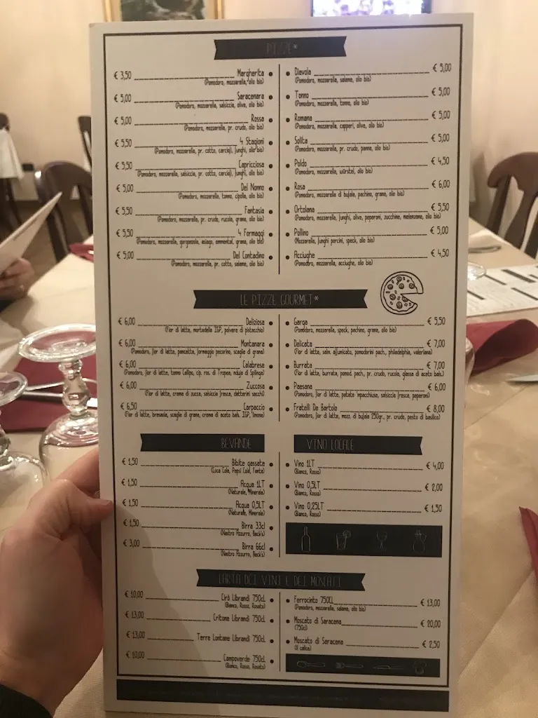 Menu_Ristorante Pizzeria Garga - Fratelli De Bartolo_Saracena_image_1