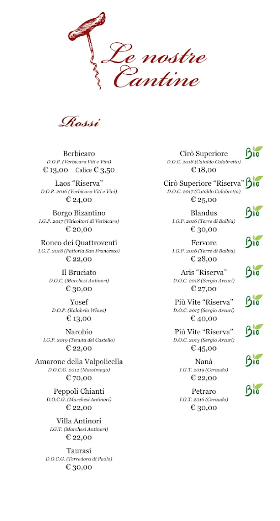 Menu_Lago La Moretta_Santa Maria del Cedro_immagine_1