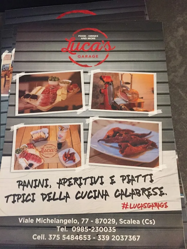 Menu_Luca's Garage_Scalea_image_1