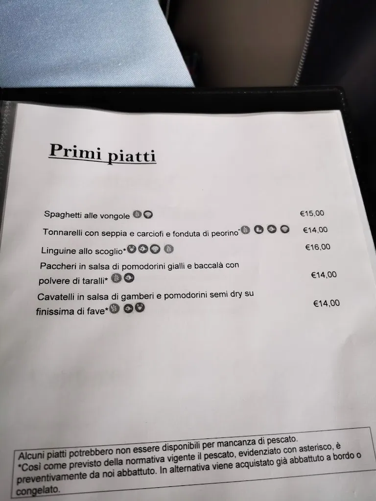 Menu_Ristorante Nausicaa Stabilimento Balneare_Scalea_immagine_1