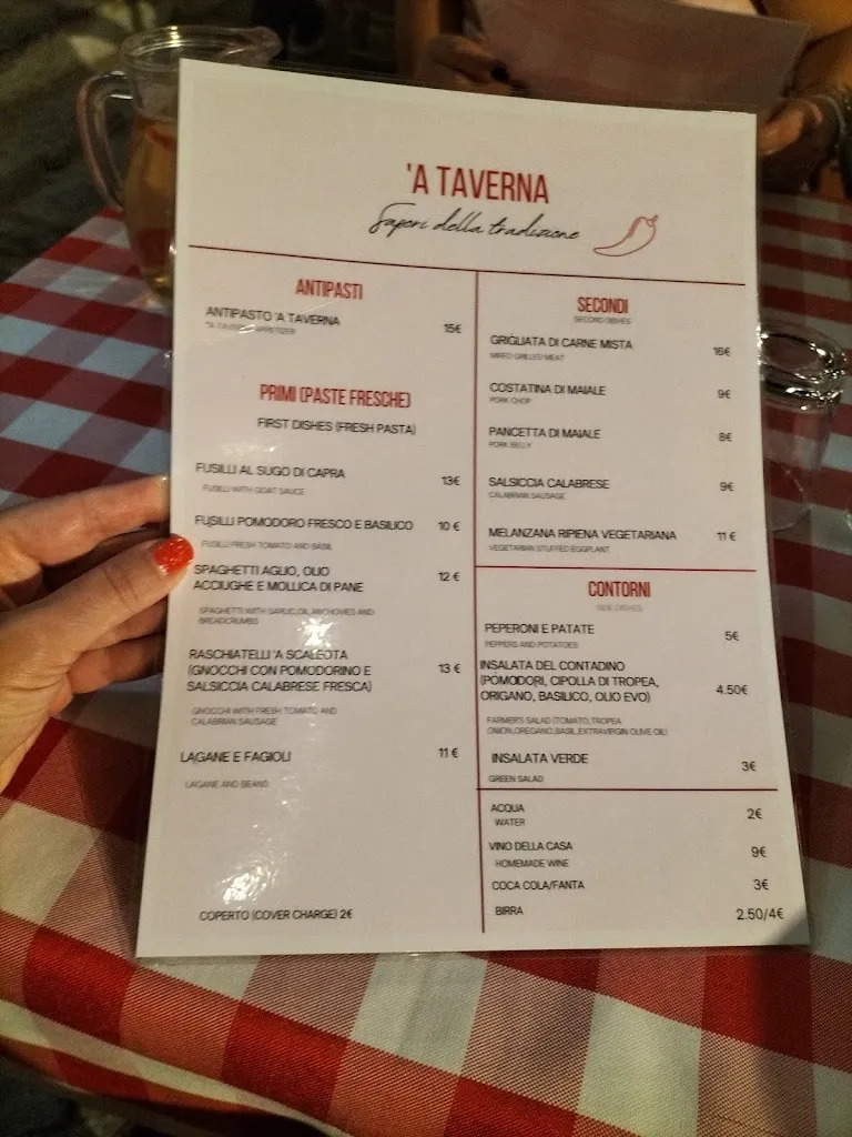 Menu_Antica Trattoria A' Taverna_Scalea_image_3