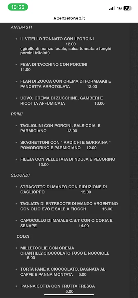 Menu_Ristorante OTTO AL LITRO_Serra San Bruno_immagine_2