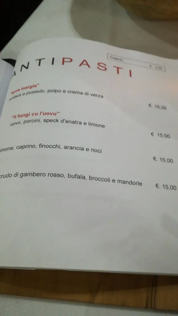 Menu_Zenzero - Il ritrovo del gusto_Serra San Bruno_immagine_2