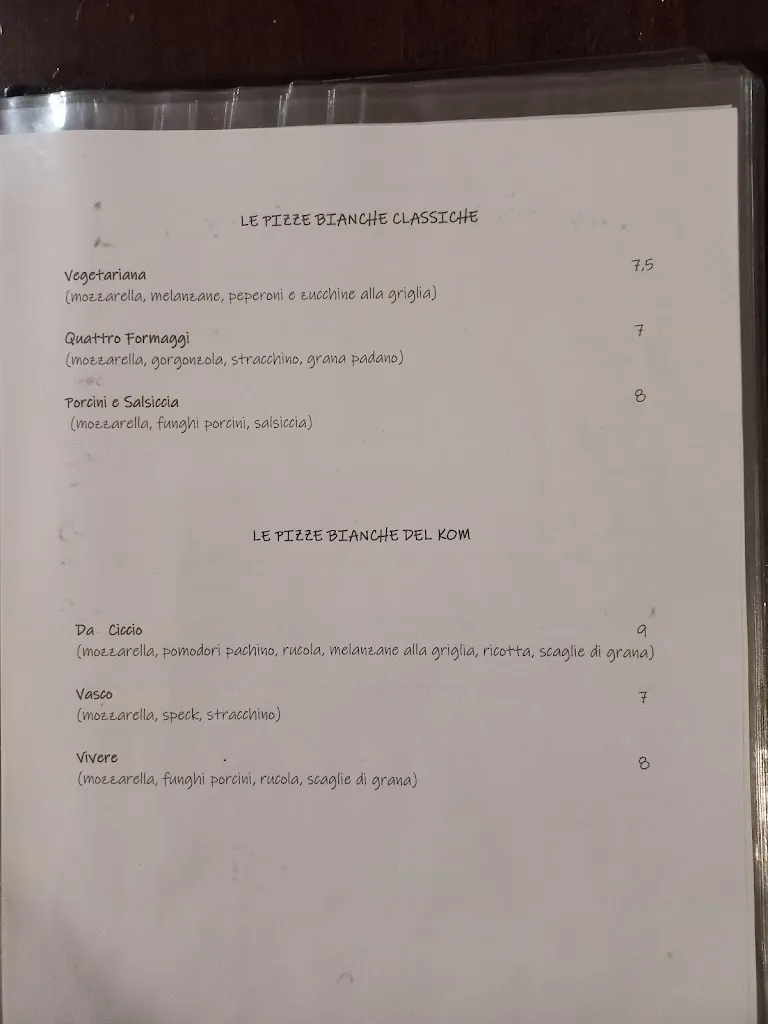 Menu_Pizzeria da Ciccio il Kom_Serra San Bruno_image_1