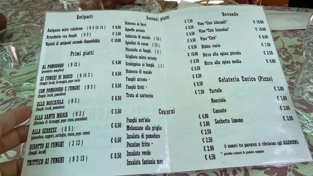 Menu_Ristorante Il Laghetto Di Angela Bruna De Raffele_Serra San Bruno_immagine_2