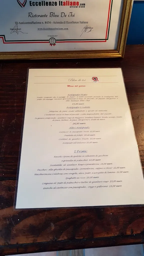 Menu_Ristorante Bleu De Toi_Scilla_image_4