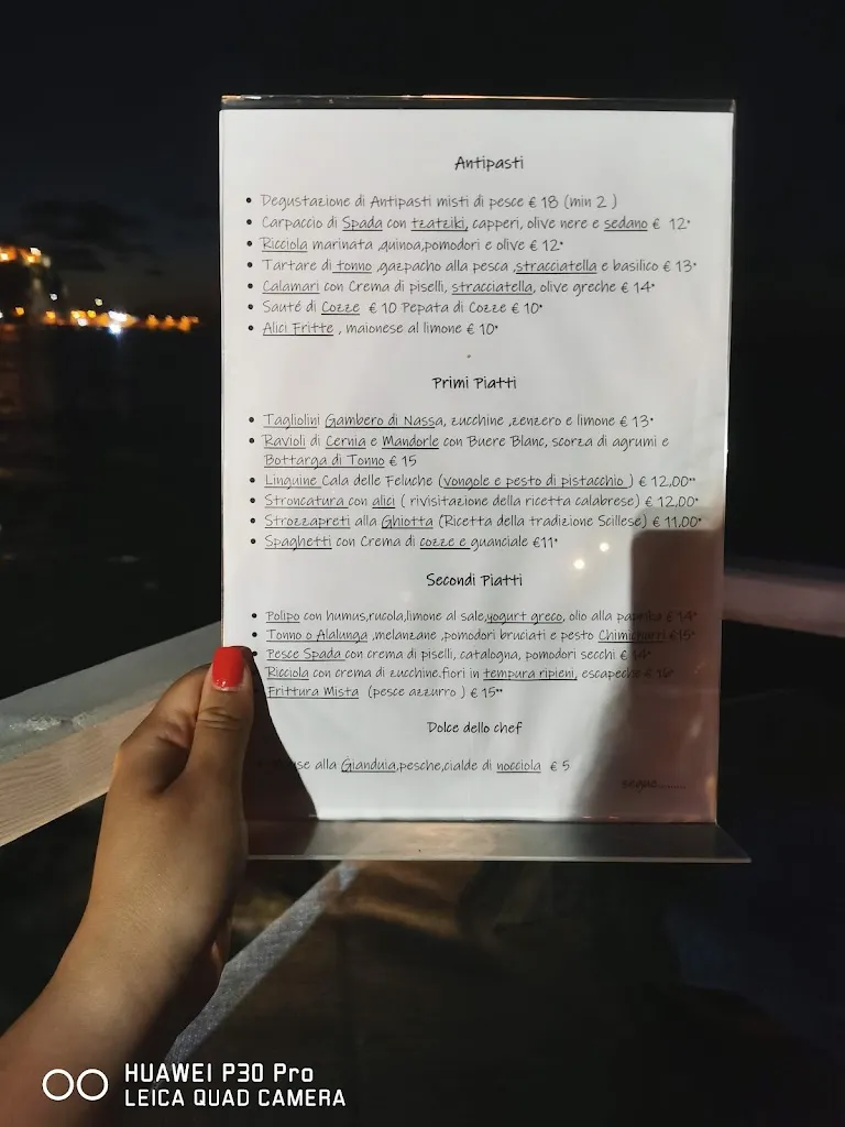 Menu_Cala delle Feluche Chianalea di Scilla_Scilla_image_1