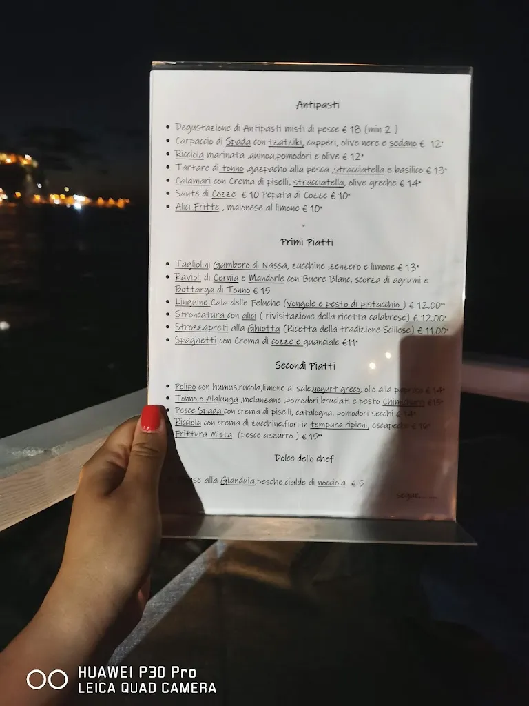 Menu_Cala delle Feluche Chianalea di Scilla_Scilla_image_2