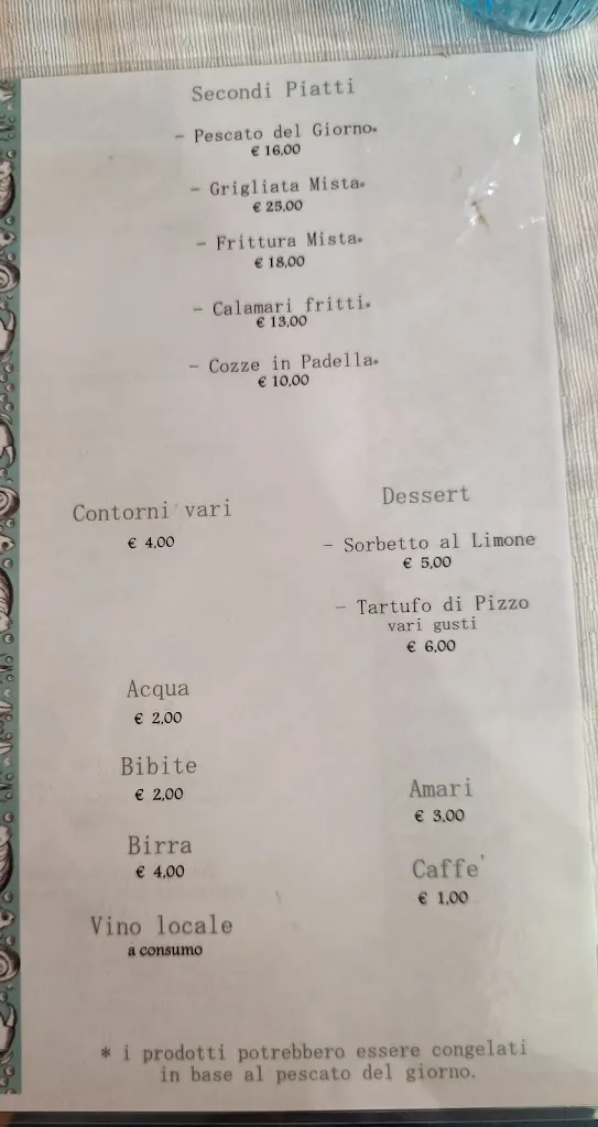 Menu_Da Pippo...ristorante...specialita di pesce_Scilla_immagine_1