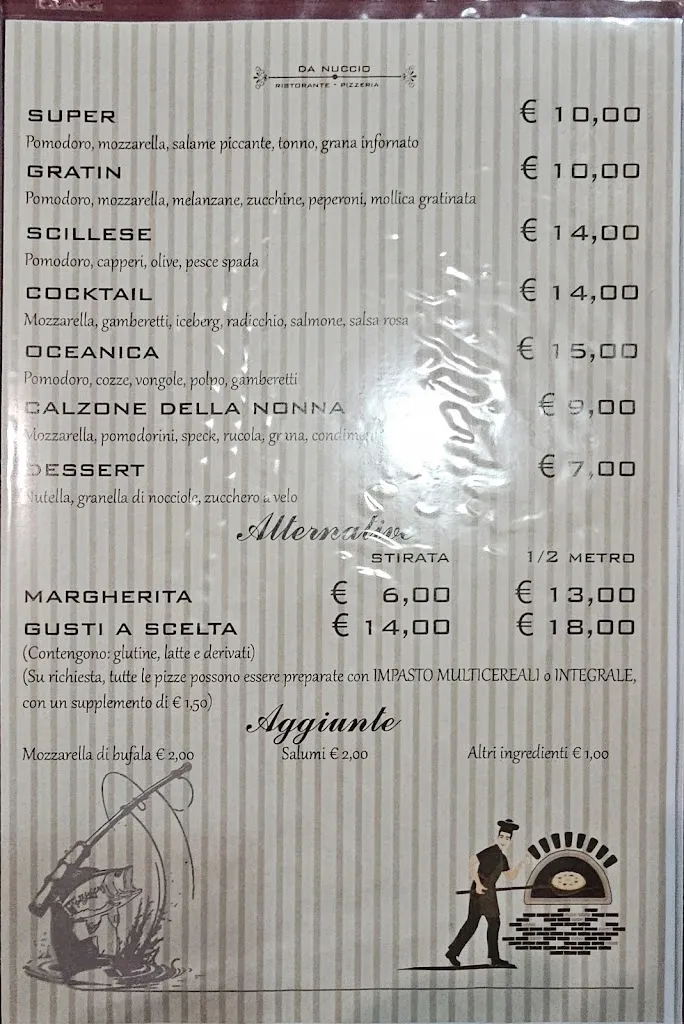 Menu_Ristorante Pizzeria Da Nuccio Scilla_Scilla_image_4