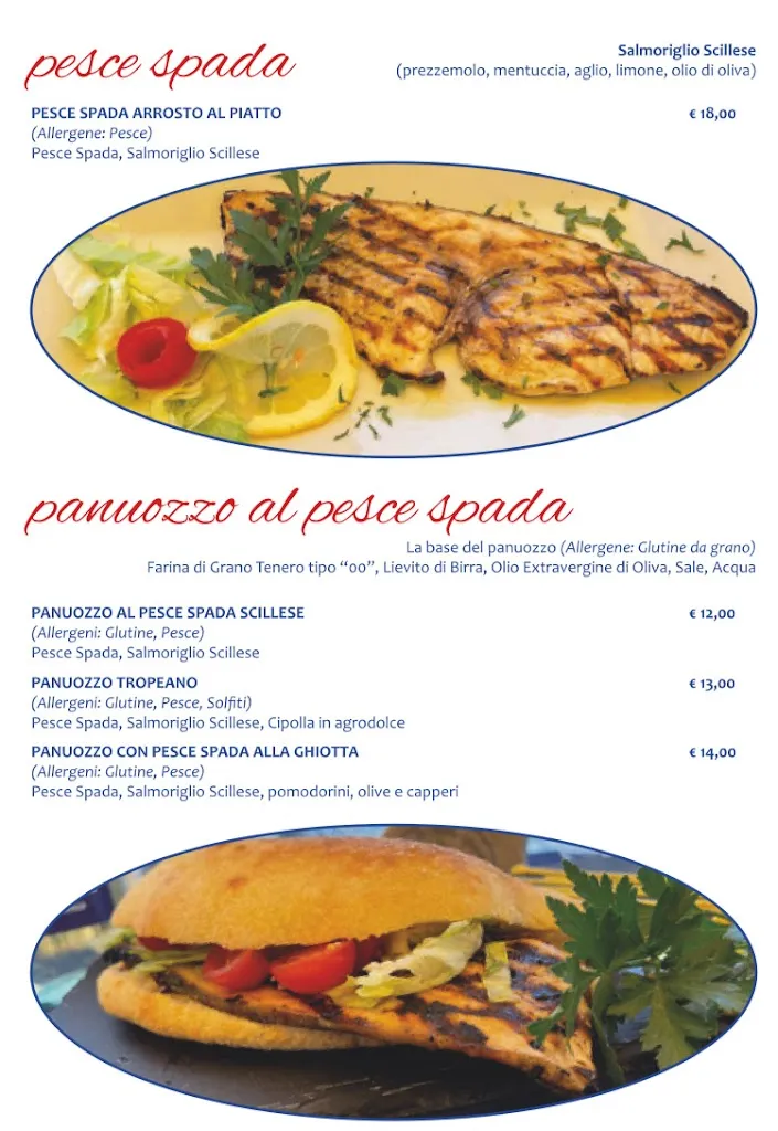 Menu_La Piccola Venezia - Pizzeria Bar Pub_Scilla_image_1