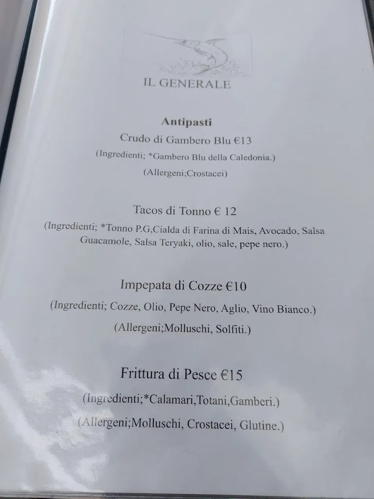 Menu_Ristorante II Generale_Scilla_image_4