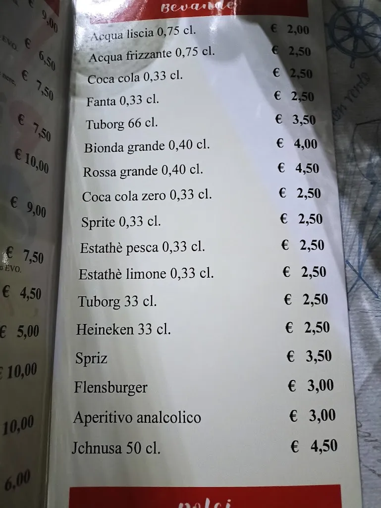 Menu_Pizza e Gulìe Marina di Sibari_Sibari_immagine_2