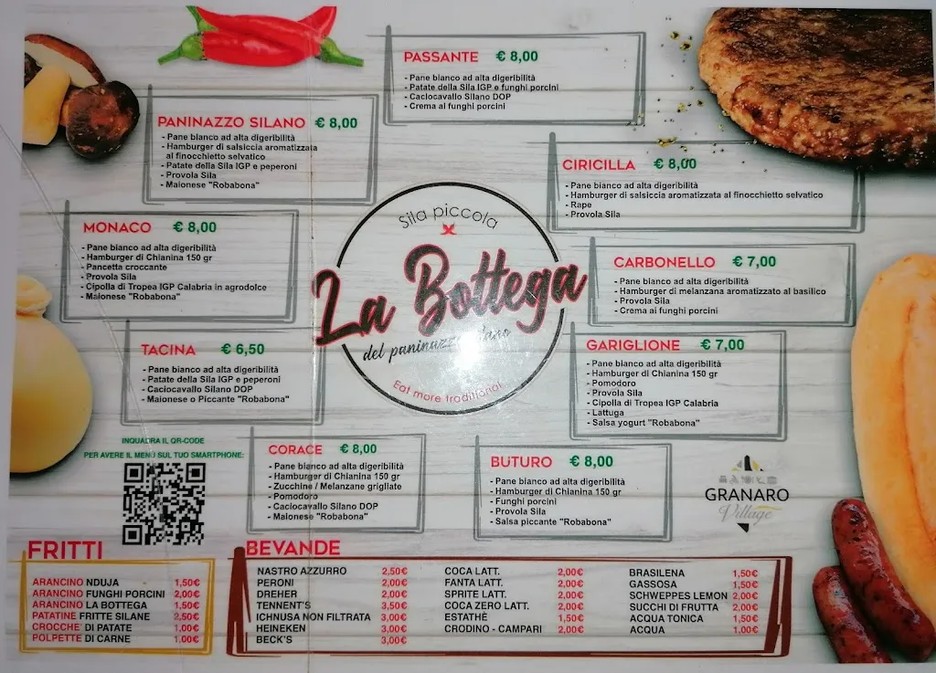 Menu_La bottega del paninazzo silano_Sorbo San Basile_image_1
