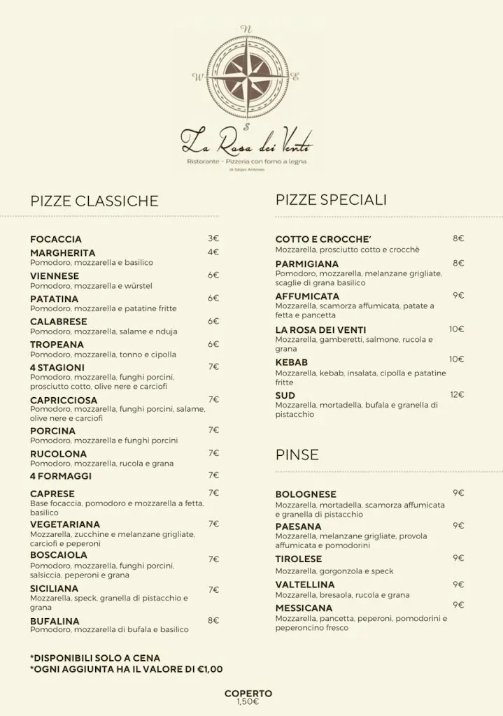 Menu_La Rosa dei Venti di Silipo Antonio_Soriano Calabro_image_1