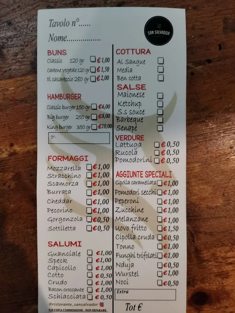 Menu_San Salvador Ristorante Pizzeria_Soriano Calabro_image_1