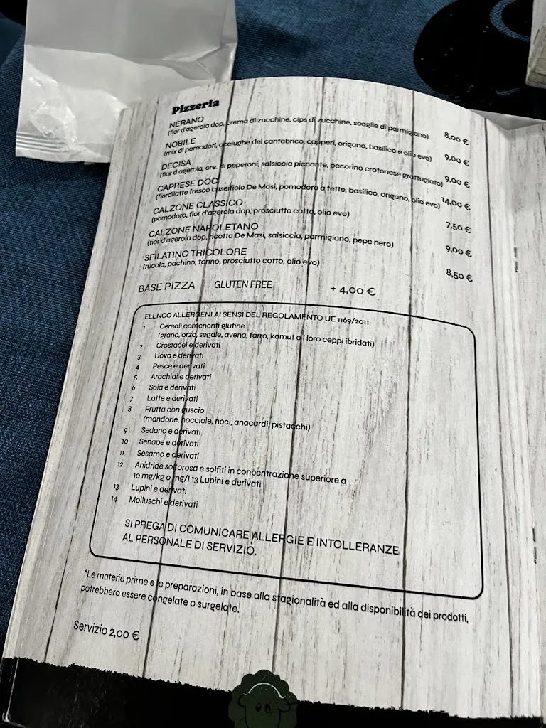 Menü_La pecora Nera - Bar Gastronomia_Soverato Marina_Bild_4