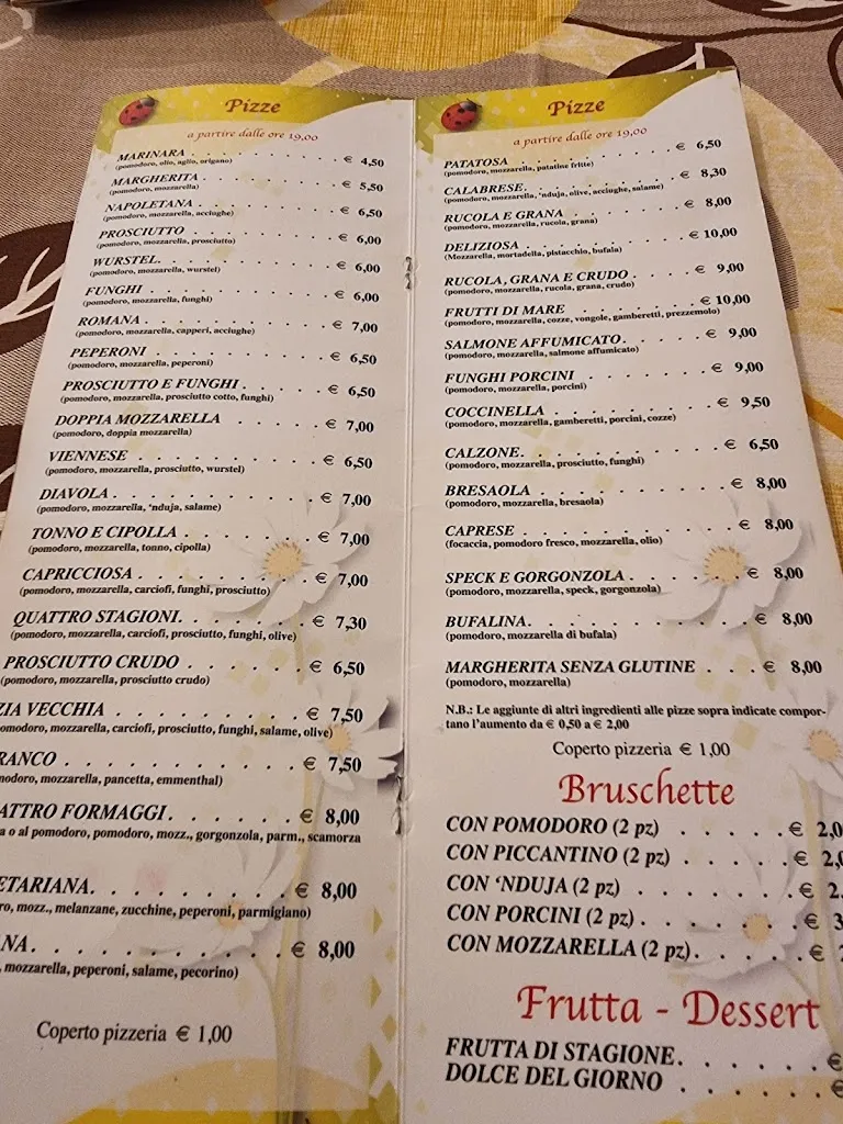 Menu_Ristorante Pizzeria La Coccinella_Spadola_image_2