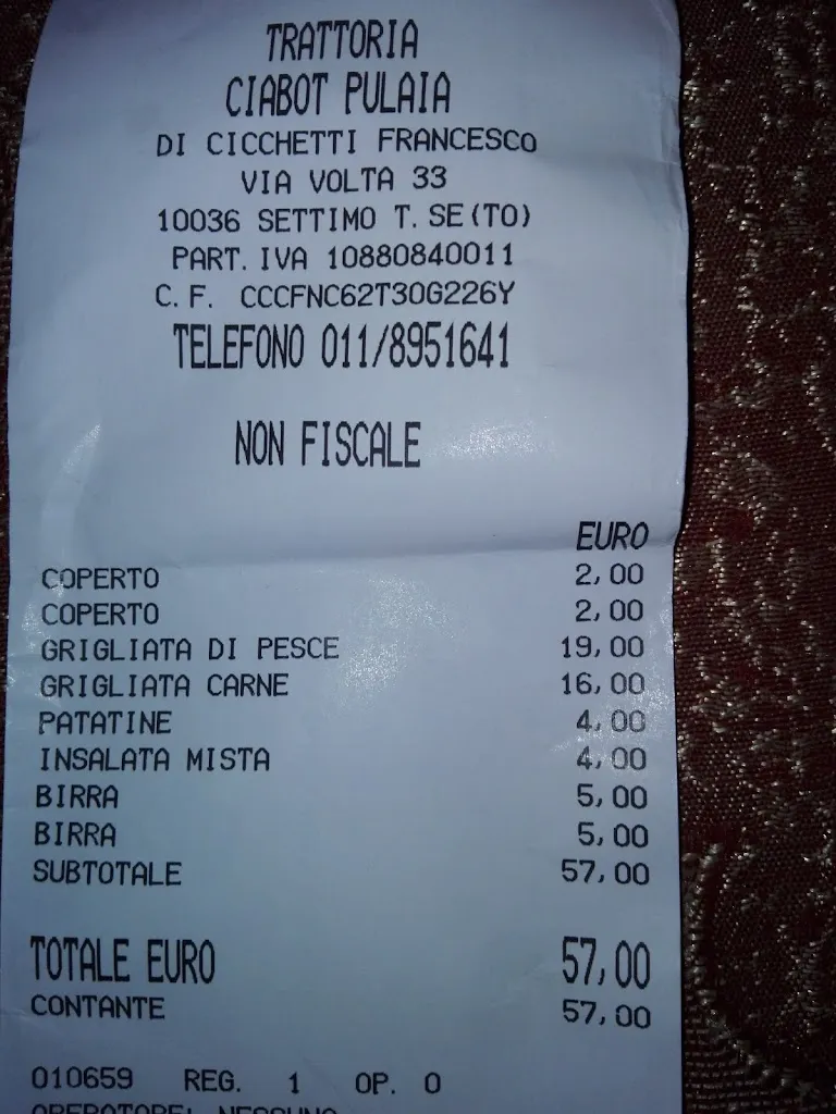 Julio_Trattoria Ciabot Pulaia_Settimo_review