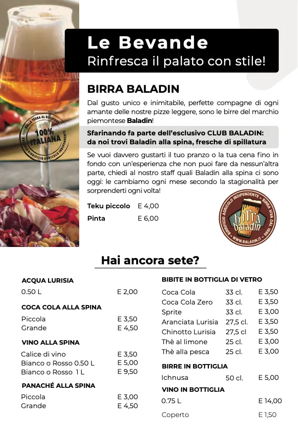 Menu_Sfarinando Pizzeria - Settimo Torinese_Settimo_image_1