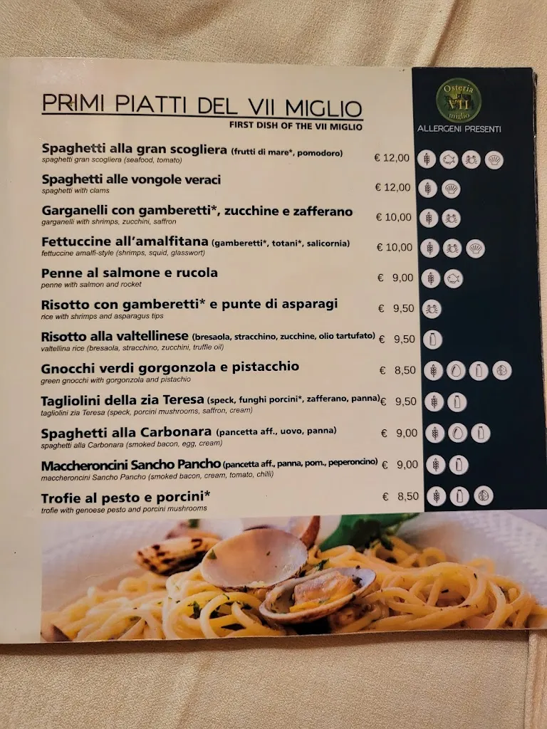 Menu_Osteria del VII miglio_Settimo_image_1