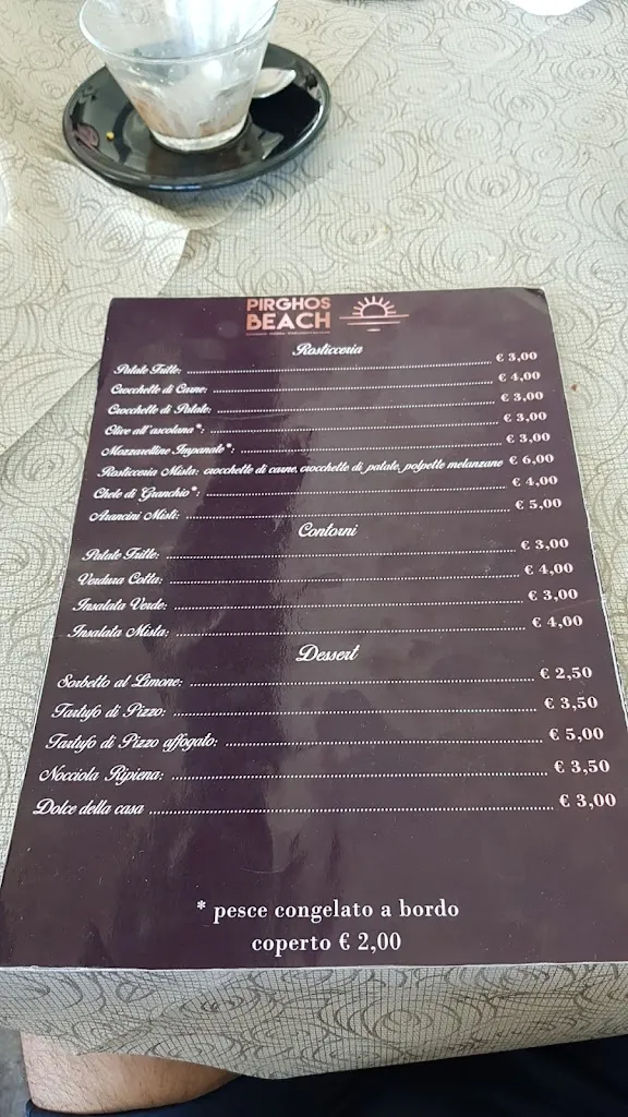 Menu_Pirghos Beach_Squillace_image_3