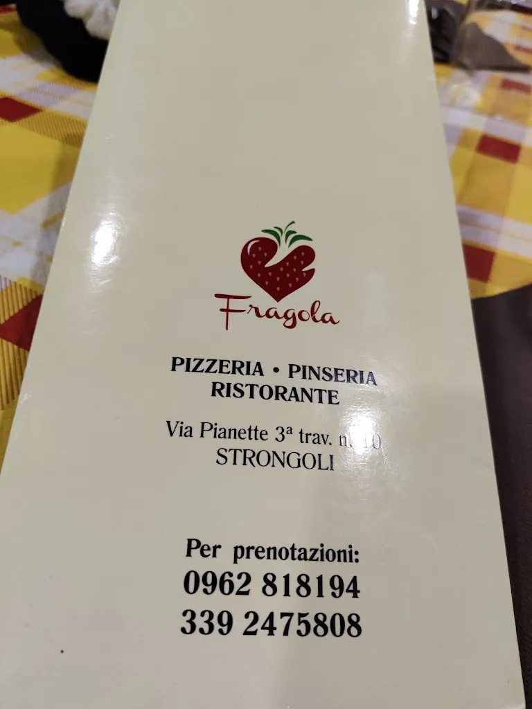 Menu_Pizzeria Griglieria Fragola_Strongoli_image_3
