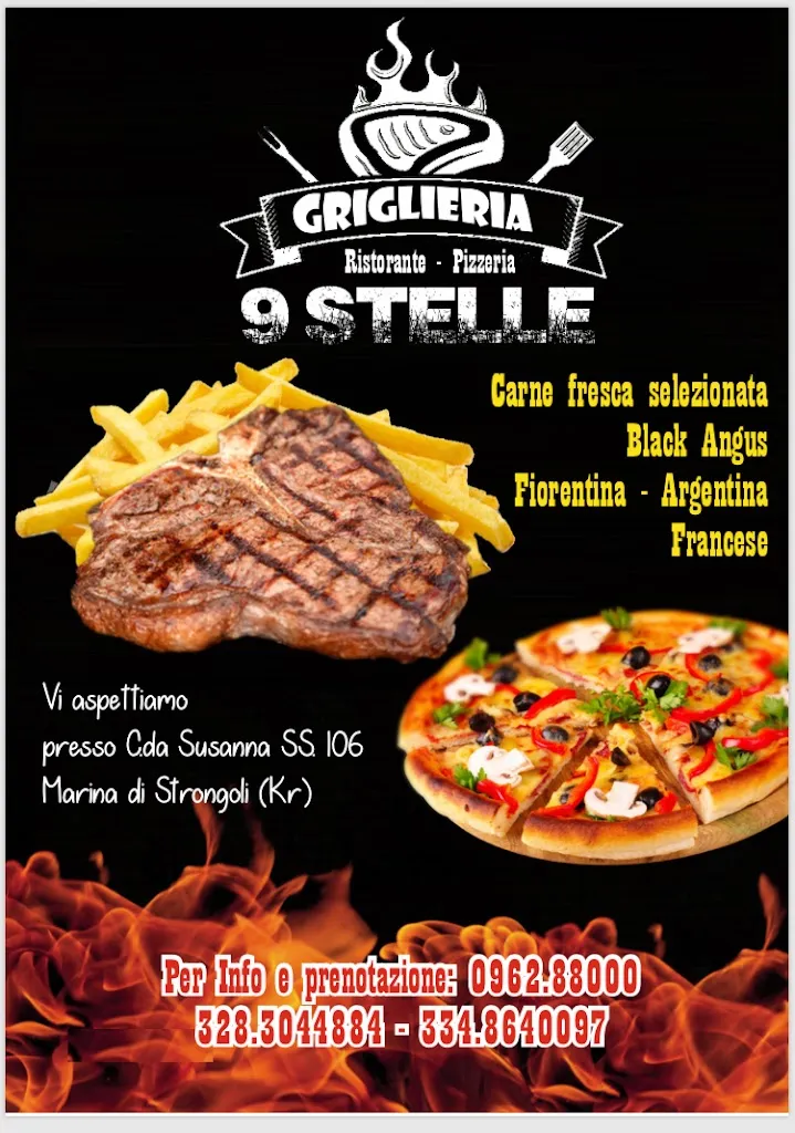 Menu_Bar Ristorante Pizzeria Tabaccheria “Le 9 stelle”_Strongoli_image_1