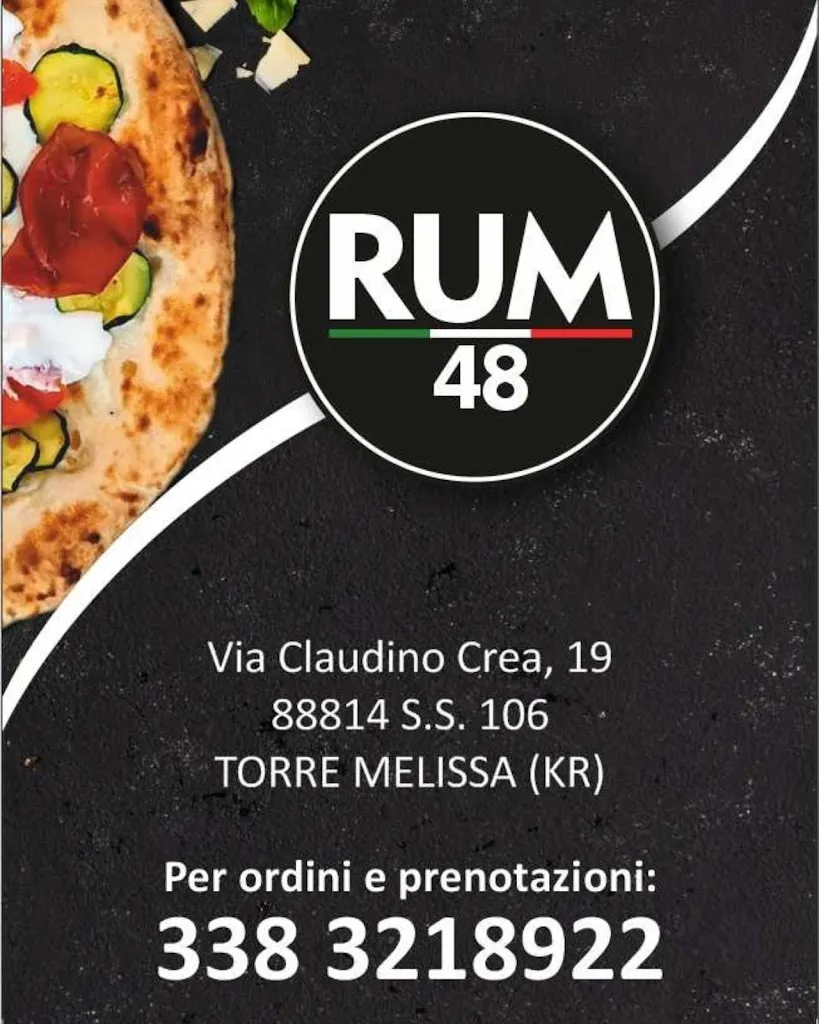 Menu_Rum 48_Torre Melissa_image_3