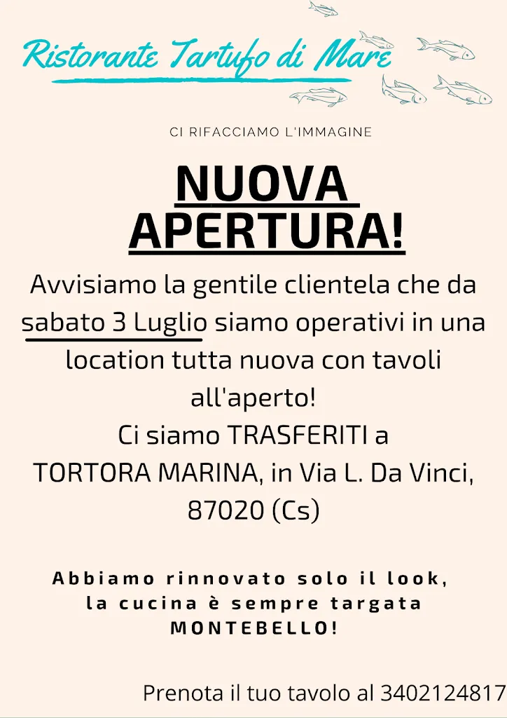 Menu_Tartufo Di Mare_Tortora_image_1