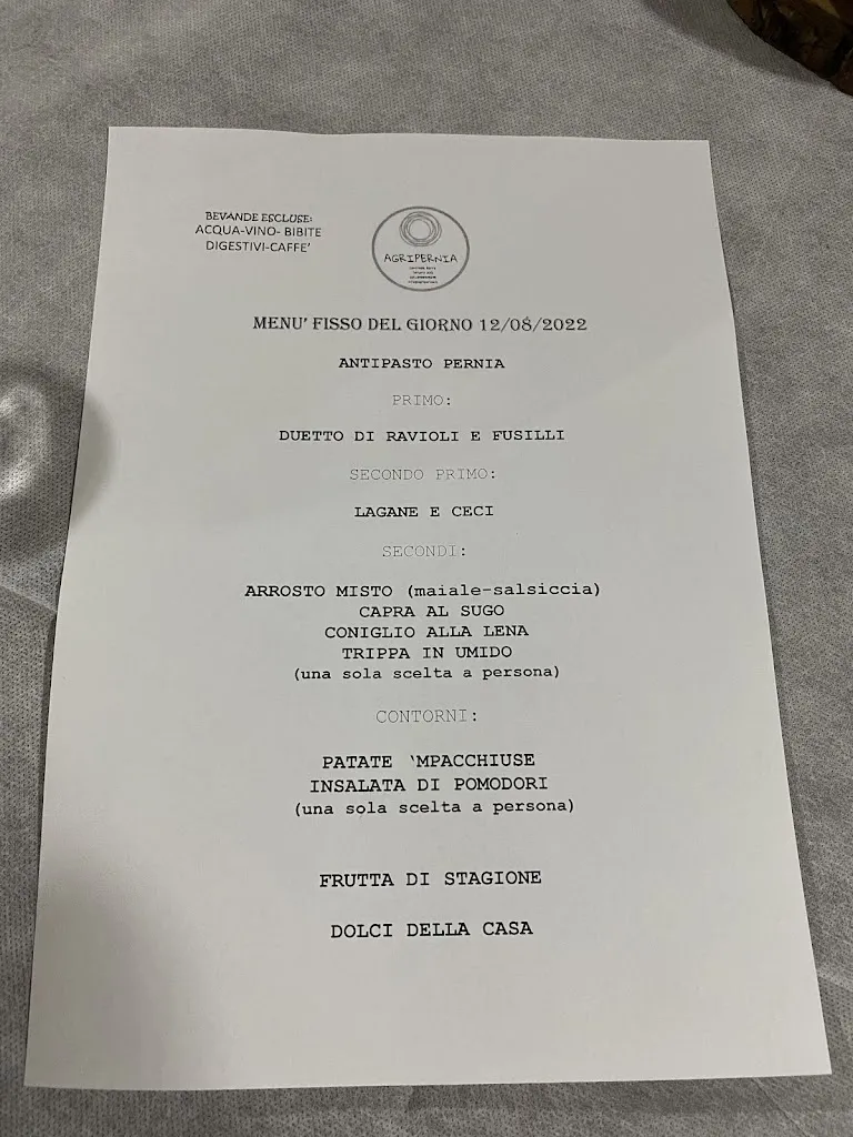 Francesco Ansanelli_Agriturismo Pernia_Tortora_review