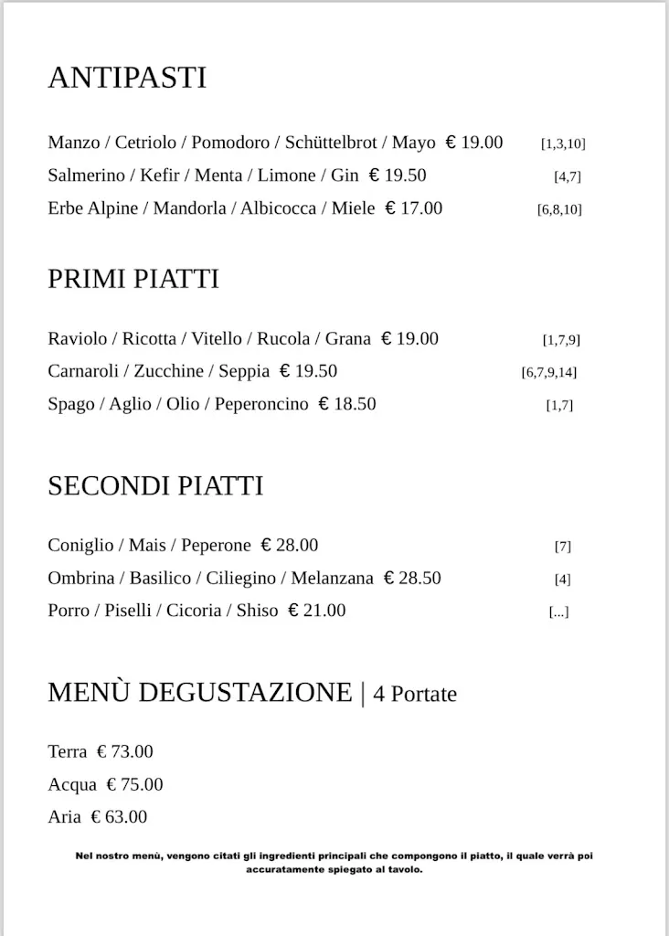 Menu_La Maison De Filip_Trenta_immagine_1