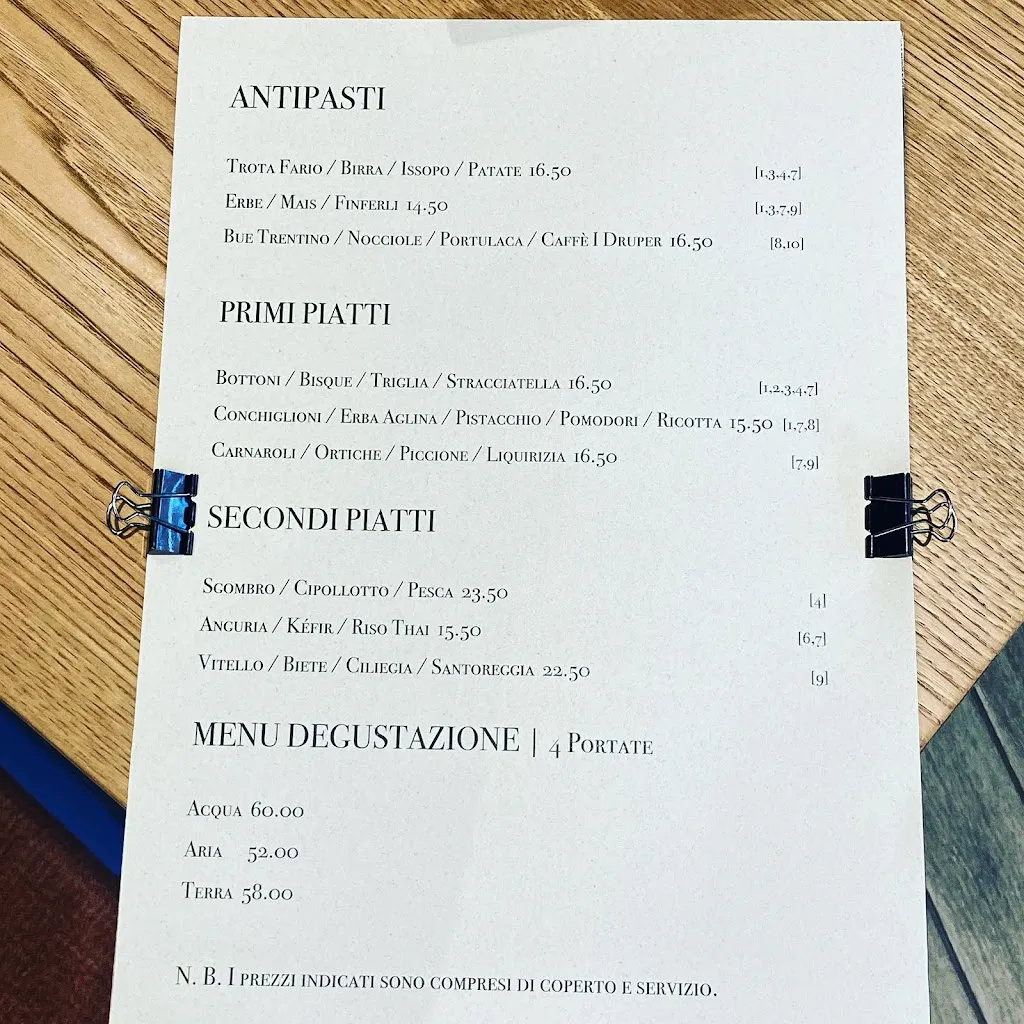 Menu_La Maison De Filip_Trenta_immagine_3