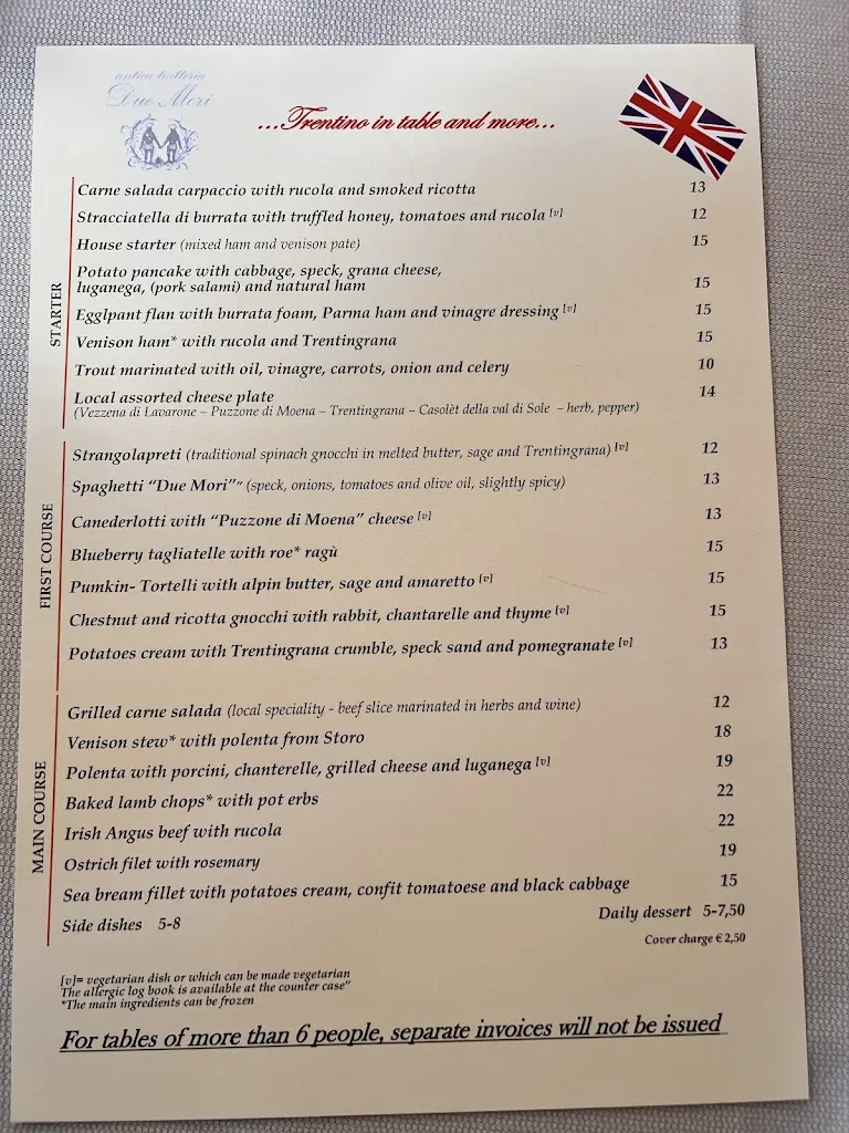 Menu_Ristorante Antica Trattoria Due Mori_Trenta_image_2